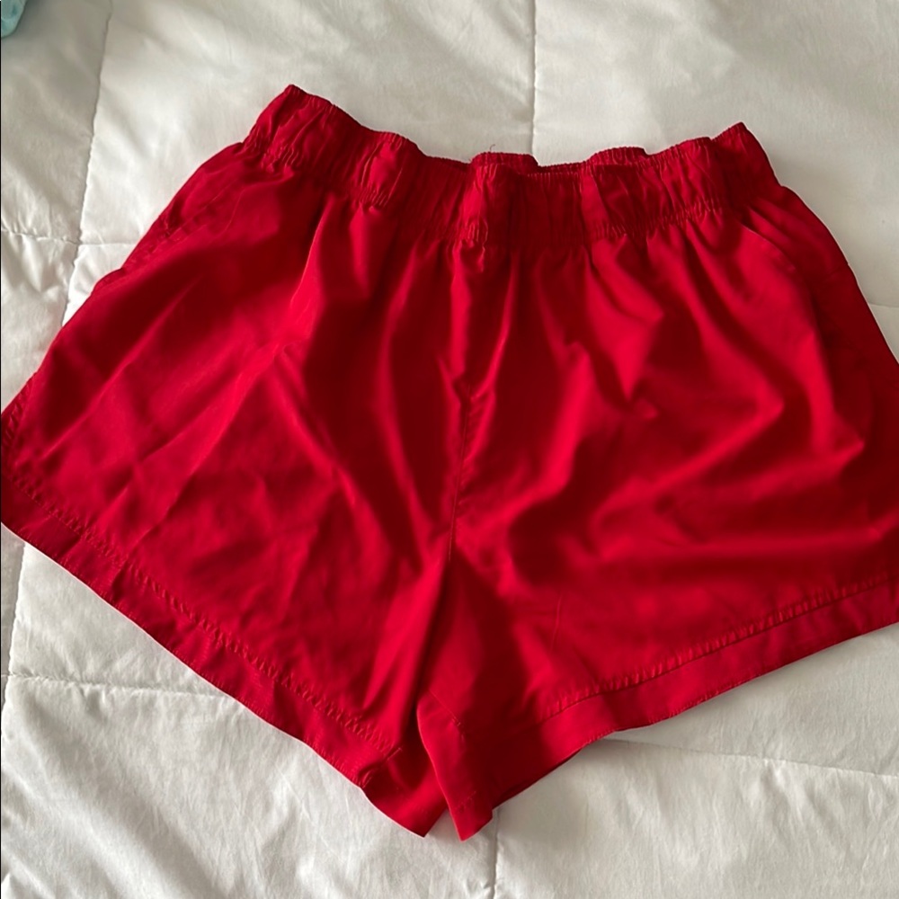 Red Women's Shorts